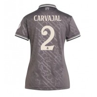 Real Madrid Daniel Carvajal #2 Tredjetrøje Dame 2024-25 Kortærmet